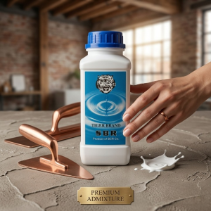 SBR High Quality Tiger Brand Waterproofing Admixture  Strong Bonding Agent for Cement & Concrete