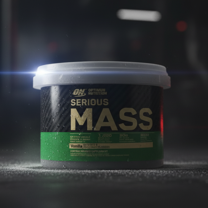 Optimum Nutrition Serious Mass Vanilla High-Calorie Weight Gainer With 1250 Calories, 50g Protein, 252g Carbs & Added 3g Creatine for Muscle Growth (300g) - Image 3