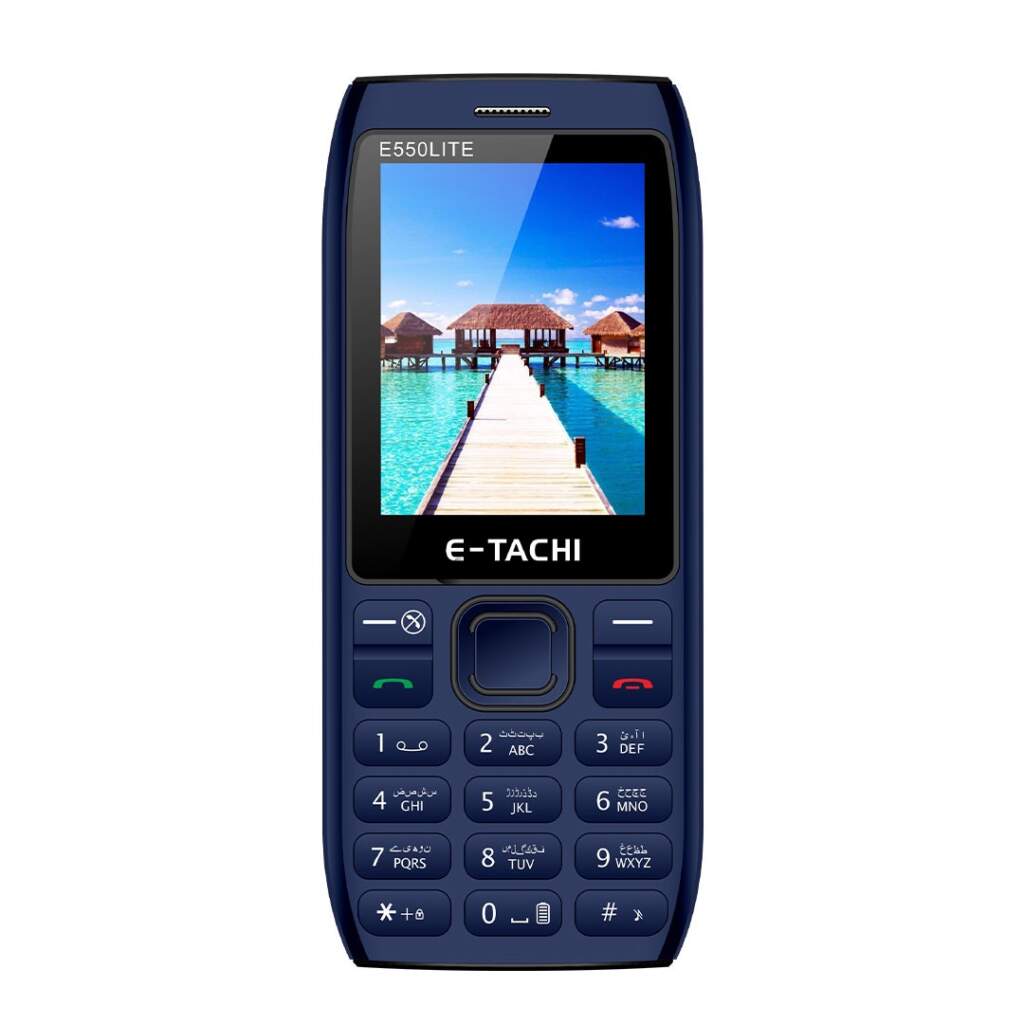 Etachi E550 Lite Mobile With 2.4 Inches Qqvga Display 3800mah Battery 4 Sim Support And Pta Approved (Random Color)