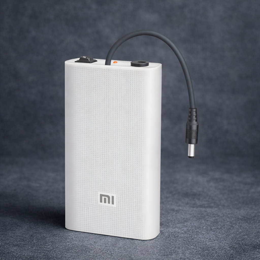 Mi Router Power Bank UPS 12V/9V WiFi Router Backup Battery for PTCL, StormFiber & Fiber Modems (Without Adapter) - Image 2