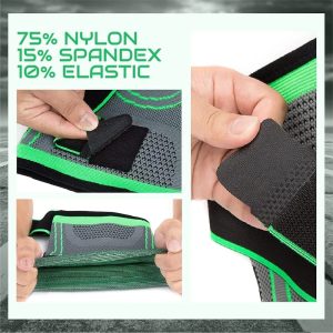 Knee Support Band For Pressure Weaving With 3D Weave Protection Against Injury Pressure Adjustable Knee Support For Men And Women (1 pc)