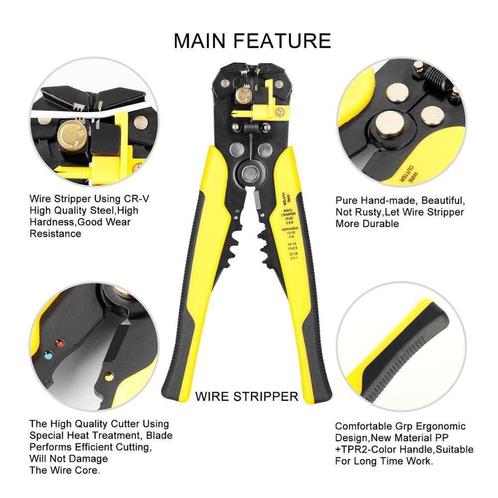Chrome Vanadium Wire Cutter Pliers Heavy Duty Terminal Cutting Tool (Random Color) - Image 3