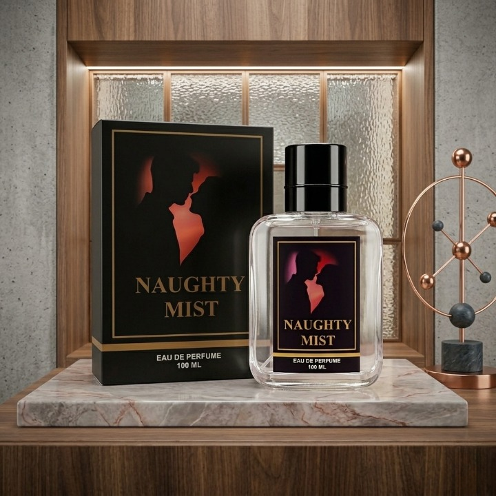 Naughty Mist Eau De Parfum Luxury Midnight Charm Signature Fragrance 100ml Made In Pakistan - Image 3