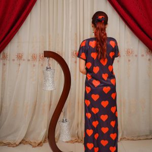 Dream Curve 3 Pieces Nightwear Set for Women  Free Size Soft Jersey Interlock Nighty with Panty & Poni