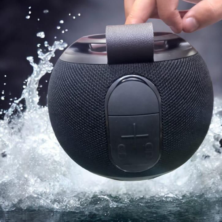 K Board Bluetooth Rechargeable Waterproof Speaker With LED Light Floating Design Powerful Bass And Clear Audio - Image 2