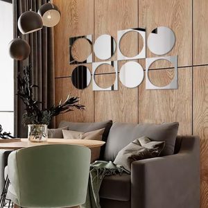 Modern Acrylic Wall Mirror Décor