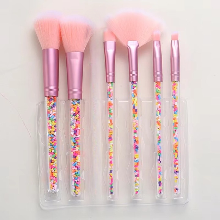 Sweet Beauty 07 PCs Makeup Brush Set - Image 5