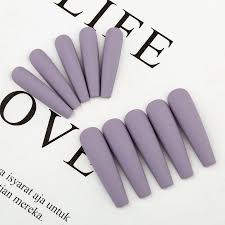 24Pcs O.TWO.O Matte Nails with accessories - Image 3