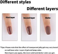 24 Pcs Matte Perfection O.TWO.O Brown Nail Polish for a Luxe Look | Best Nails for women - Image 4