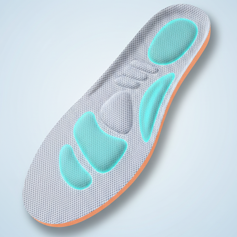Plantar Fasciitis Memory Foam Orthotic Insoles with Arch Support Shock Absorbing Shoe Inserts for Men & Women (Random Color) - Image 4