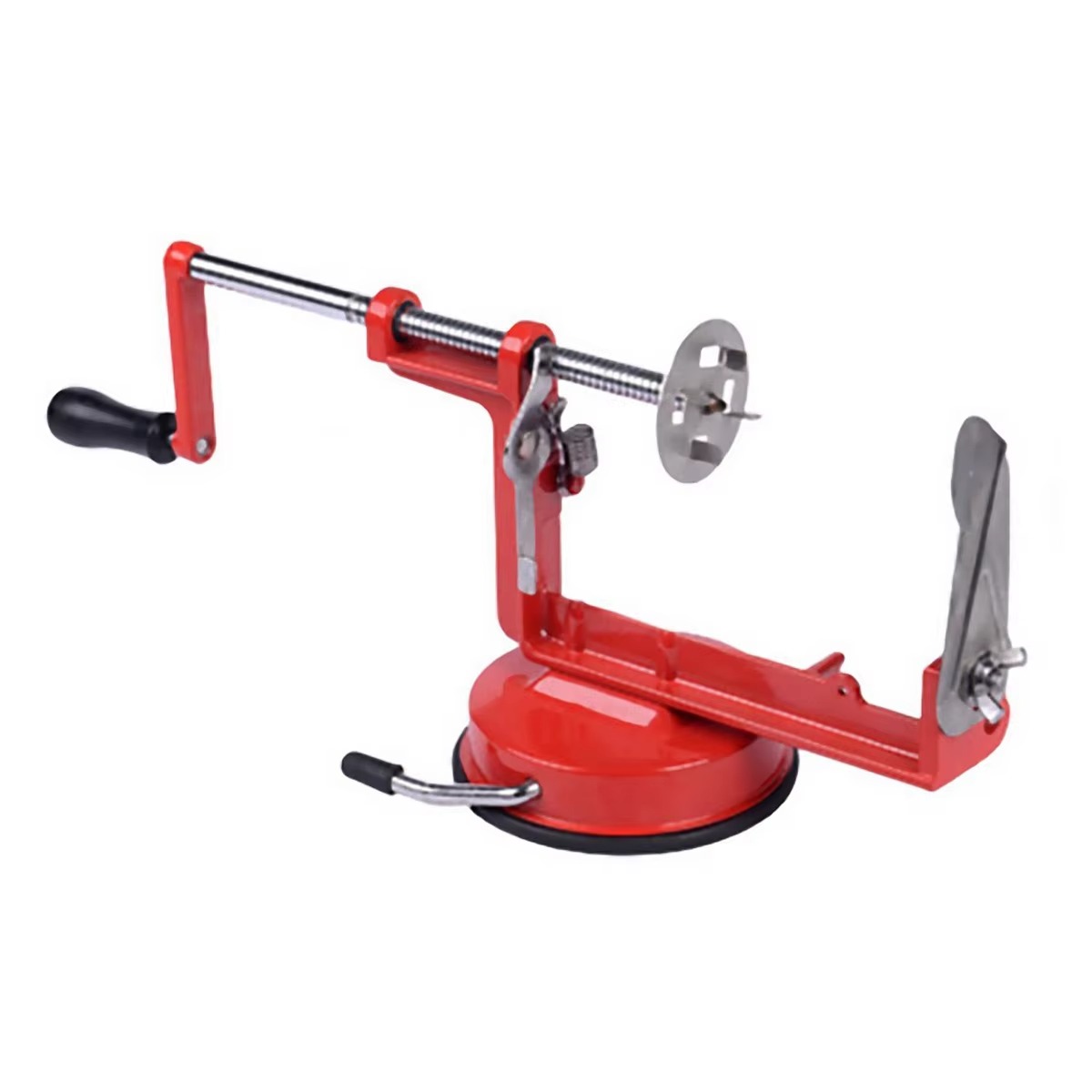 Manual Twisted Potato & Apple Spiral Slicer Stainless Steel Vegetable Spiralizer & French Fry Cutter - Image 2
