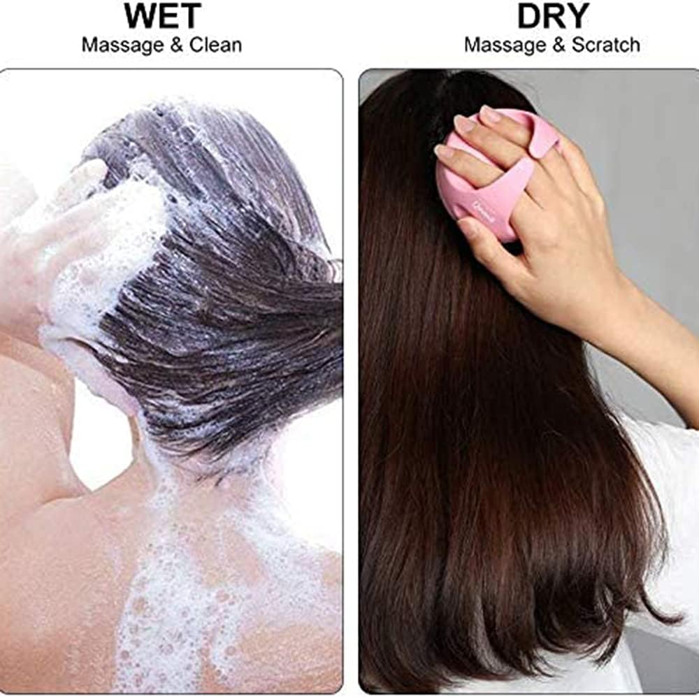 Scalp Massager Soft Silicone Shampoo Brush for Deep Scalp Care - Image 4