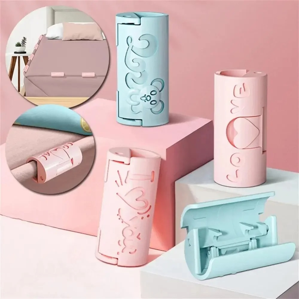 5Pcs BedSheet Clips | Non?Slip Plastic Clamps