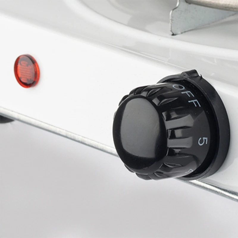 RAF Electric Stove Dual Coil Burner, Fast Heating & Easy-to-Clean Portable Cooktop - Image 3