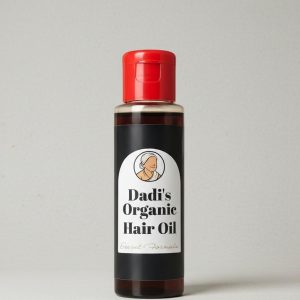 DadiÂs Organic Hair Oil: The Ayurvedic Secret for Ultimate Hair Health. This Cold-Pressed, Herbal Elixir is Best for Combating Hair Fall 100ml
