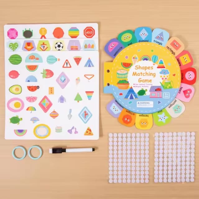 My Alphabet Busy Book Interactive Learning Kit for Kids with Magnetic Letters & Activity Pages - Image 2