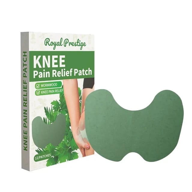 Natural Herbal 12 Pcs Knee Pain Relief Patch, Non-Woven Comfortable Heating Pads For Joint, Muscle, And Arthritis Pain Relief Therapy - Image 2