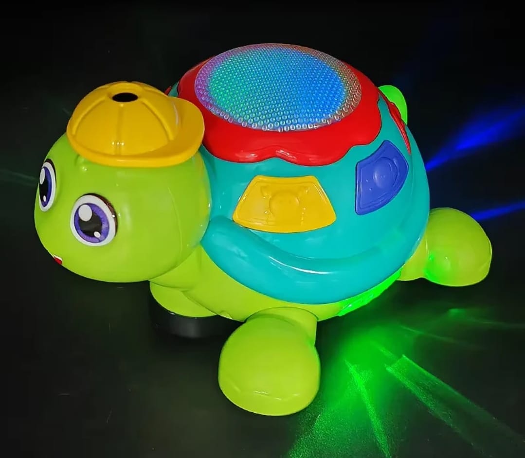 Blow the Ball Turtle Toy with Music & Lights Fun Interactive Play for Kids - Image 5