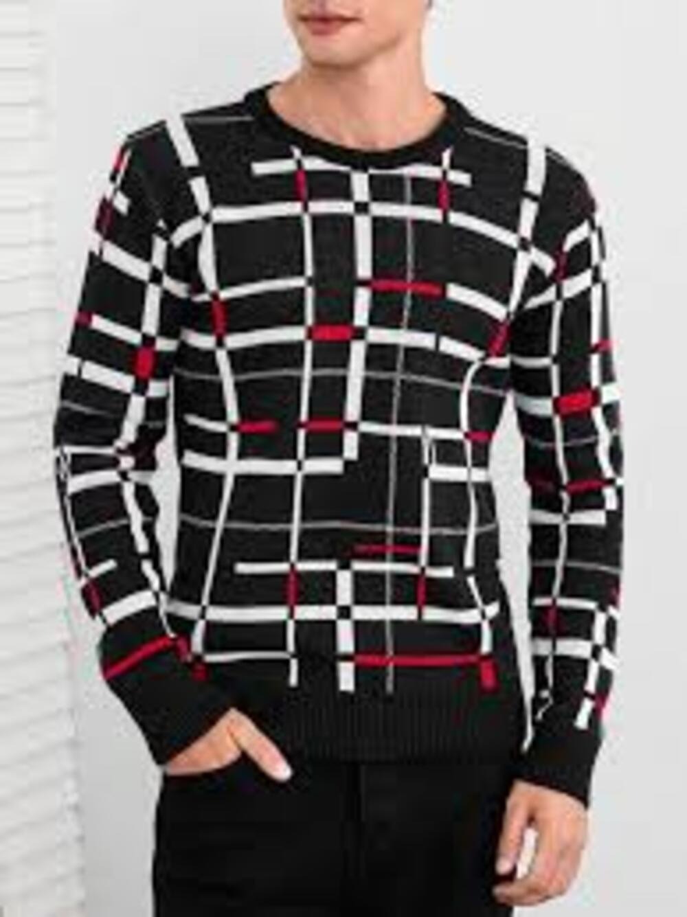 Men's Autumn & Winter Long Sleeve Striped T-Shirt Casual O-Neck Fashion Tee for Men