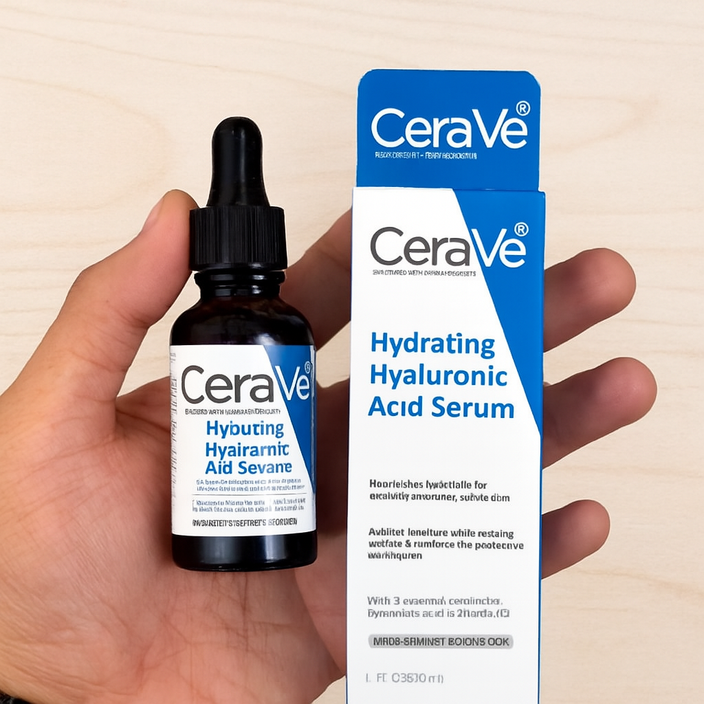 Cerave Hydrating Hyaluronic Acid Serum 30ml Lightweight Face Serum For Intense Hydration, Smooth Skin Texture, And Long Lasting Moisture Retention - Image 2