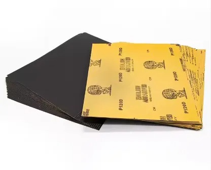 Pack Of 50 Tiger Brand Abrasive Paper Sandpaper Sheet for Wood Metal Polishing & Finishing - Image 5