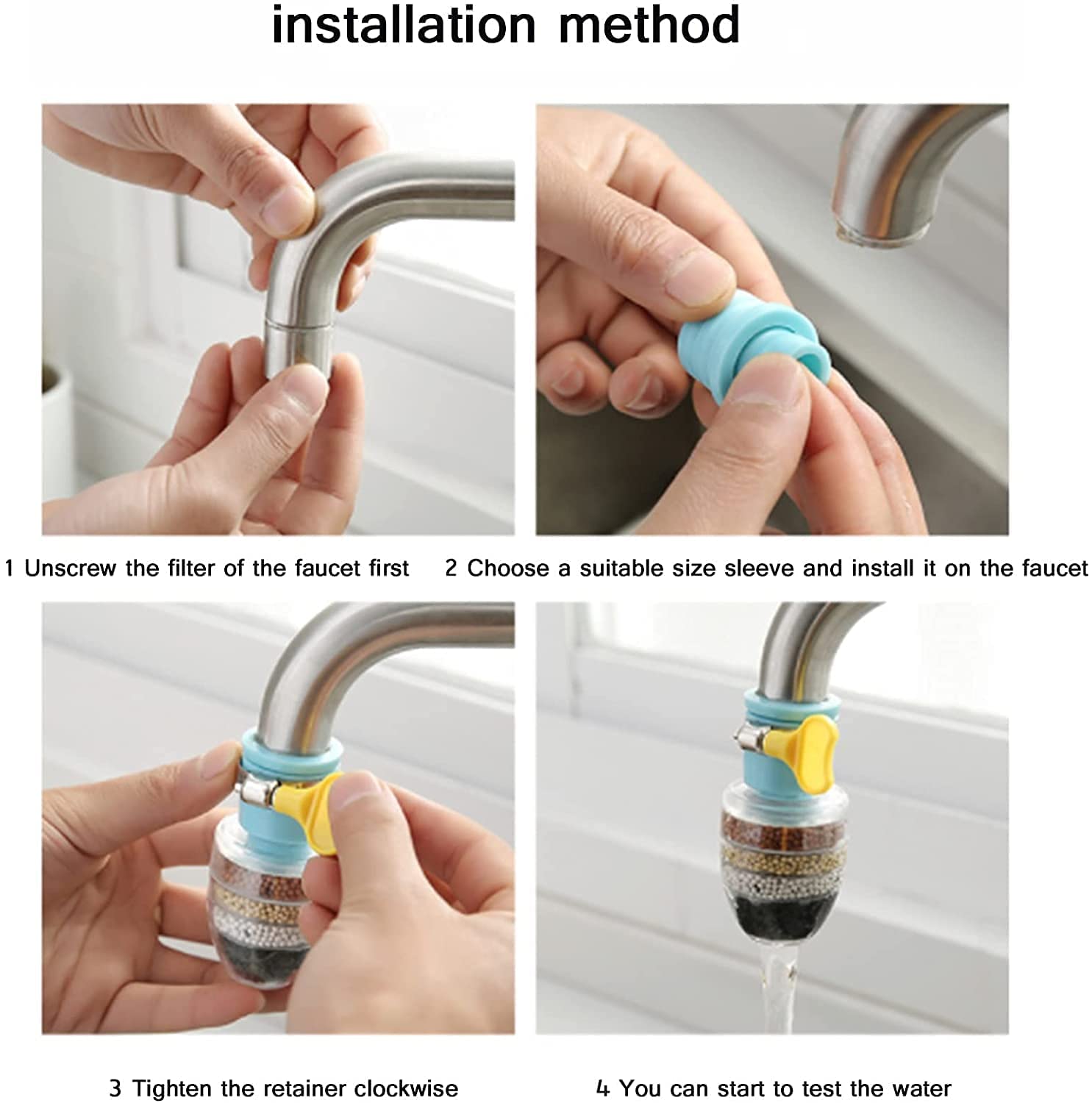 6-Layer Water Purifier Faucet Advanced Water Tap & Multi-Stage Filtration - Image 2