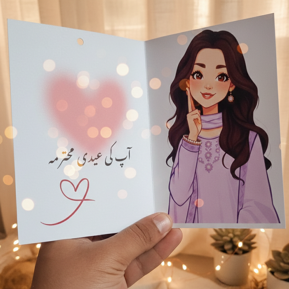 Eidi Card 4x5 Size , Single Card Only (Random Design) - Image 4