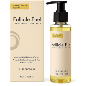 Follicle Fuel Intense Growth Hair Oil  Strengthens Roots, Reduces Hair Fall & Promotes Fast, Healthy Hair Growth for Men & Women 100ml