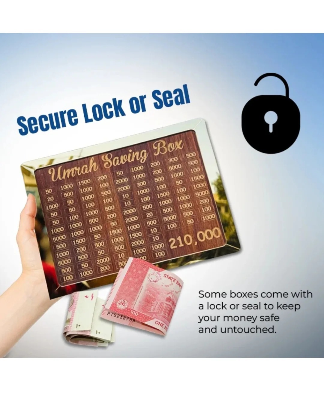 Umrah Saving Box - Box For Umrah Saving - Image 2