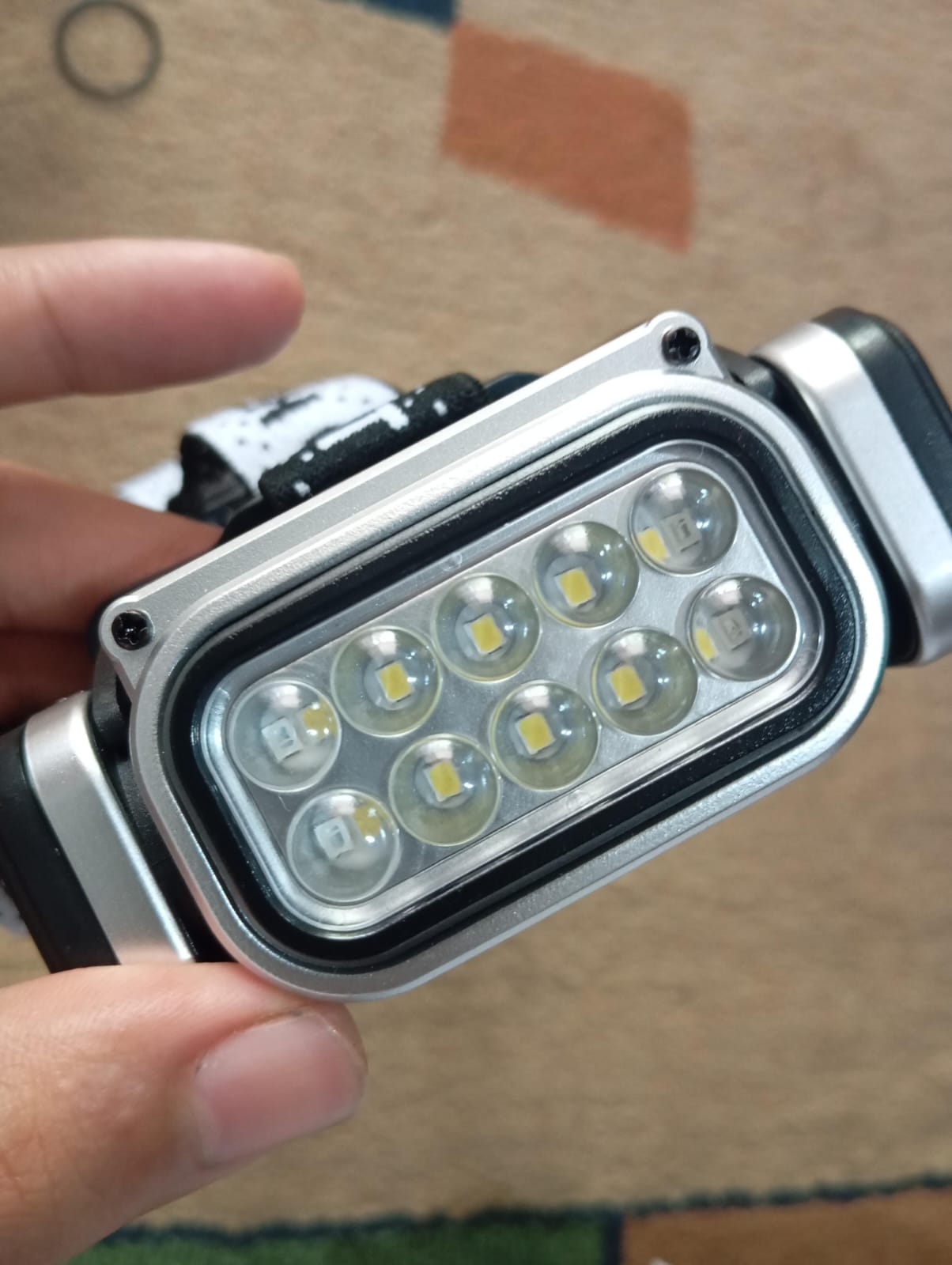 HX-T90 Ultra Bright Rechargeable LED Headlight Multi-Mode Waterproof Headlamp with Magnetic Function & Type-C Fast Charging - Image 4