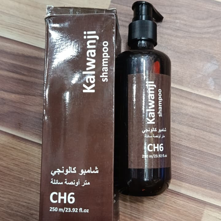 Kalwanji CH6 Black Seed Revitalizing Shampoo 250ml Nutrient-Rich Formula for Hair Strength & Shine - Image 4