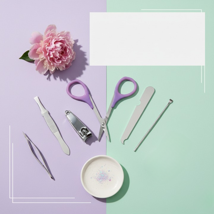 5 Piece Spa Manicure Set Compact Travel Nail Care Kit with Custom Branding Options - Image 2