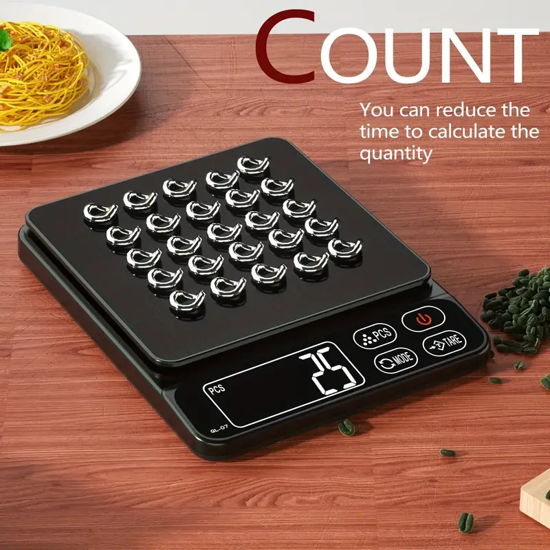 Precise Escort Digital Kitchen Scale with LCD Display - GL-01 - Image 5