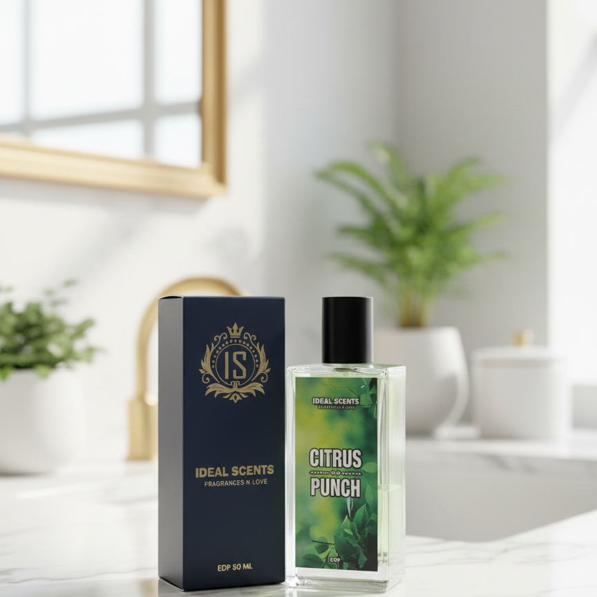 Citrus Punch Fragrance | 50ml | Inspired by Aventus Creed | Long Lasting 810 Hours | Made in Pakistan