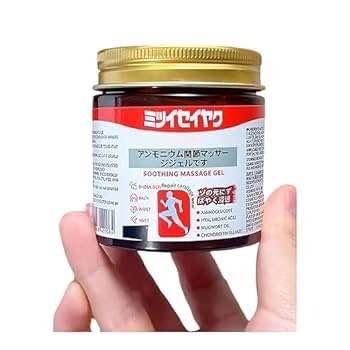 Japanese Instant Pain Relief Soothing Massage Gel Fast-Absorbing Herbal Formula for Muscle, Joint & Body Pain | 60 g - Image 2