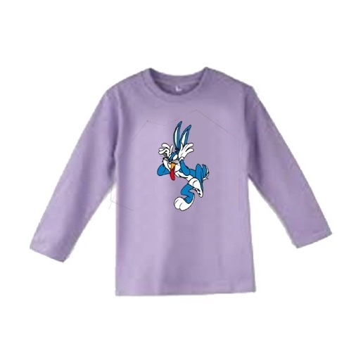 Plain Basic Full Sleeves T-Shirt for Kids Soft Comfortable Cotton Blend Casual Wear for Boys & Girls, Everyday Use