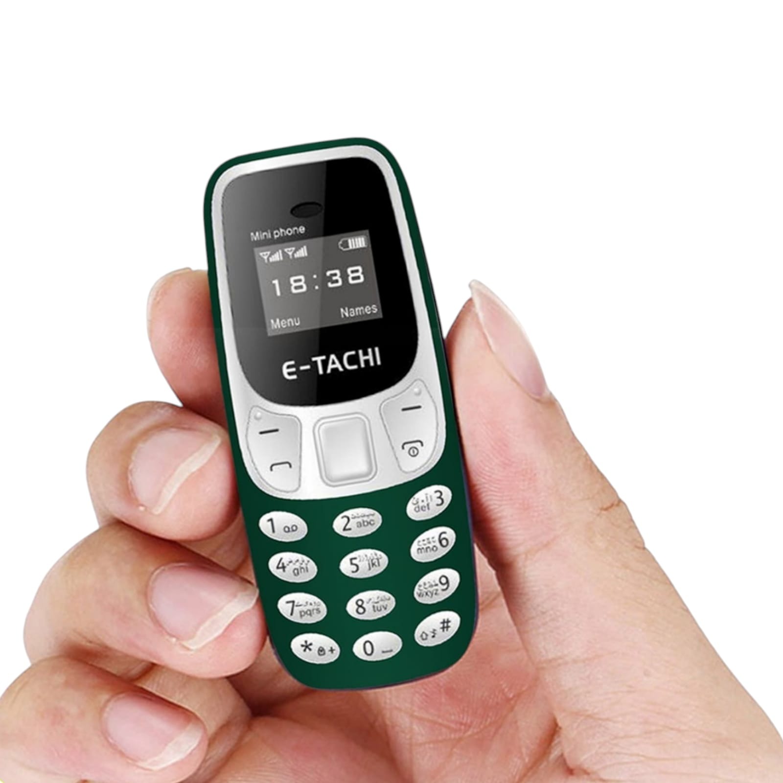 Etachi Mini Mobile Phone Compact Portable Mini Feature Phone For Calling And Basic Use - PTA Approved (Random Color) - Image 2
