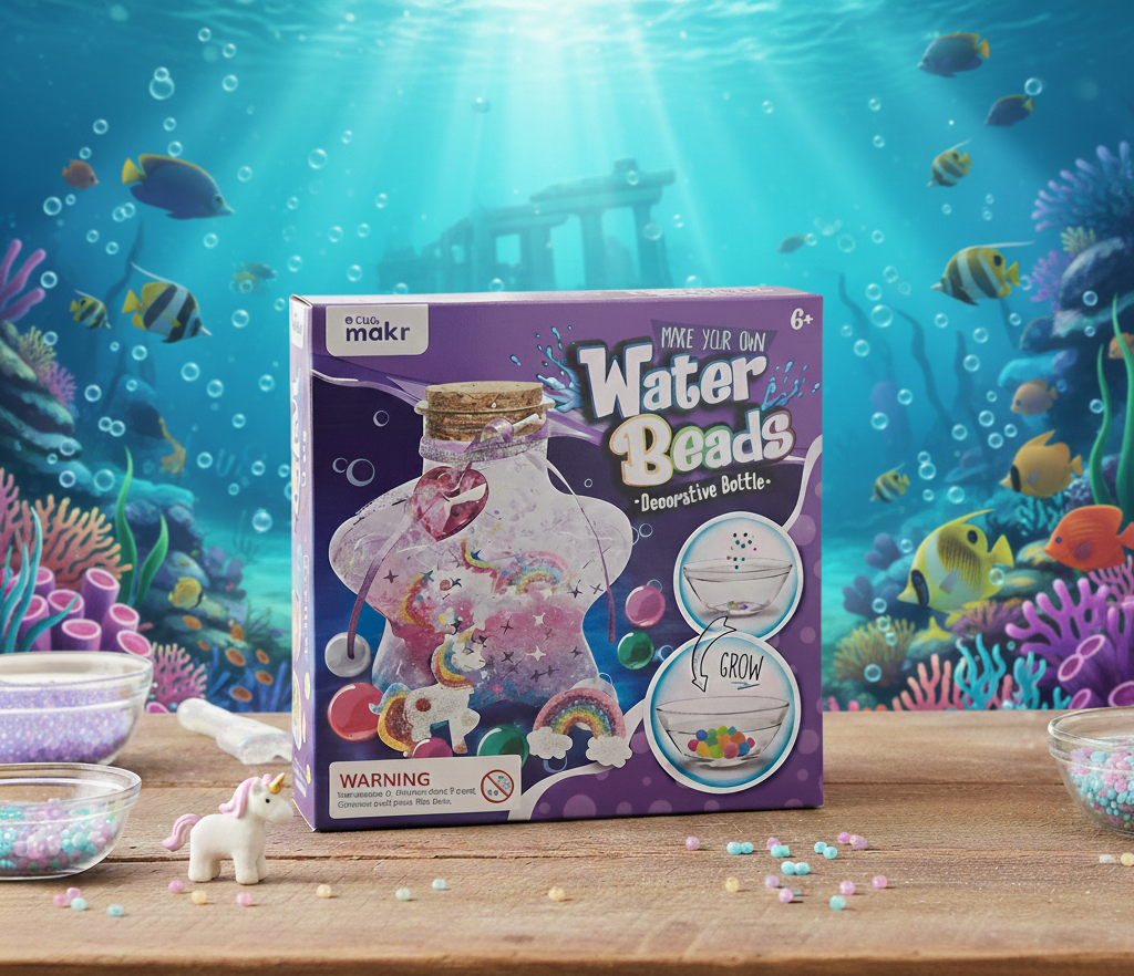 DIY Water Beads Decorative Bottle Kit: Create Your Own Mesmerizing Sensory Art Piece. - Image 3