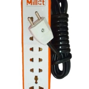 Extension Lead 5?Way | 4M Copper Wire | Power Switch | Multi?Socket Extension Cord | White