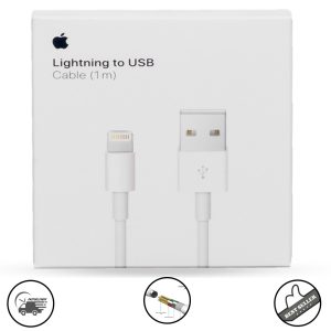 Apple Lightning to USB Cable for iPhone, iPad & iPod  Fast Charging & Data Sync Cable