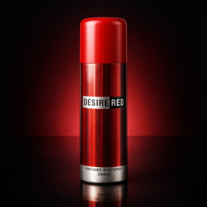 Desire Red Perfumed Body Spray for Men 200ml  Long Lasting Fresh & Spicy Fragrance