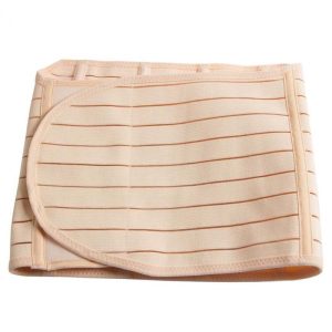 Simple Magic Belly Belt  Pinkish Shade | Free Size (Up to 45 Inches Waist) | Body Shaper, Belly Slimmer & Postpartum Recovery Waist Belt for Women