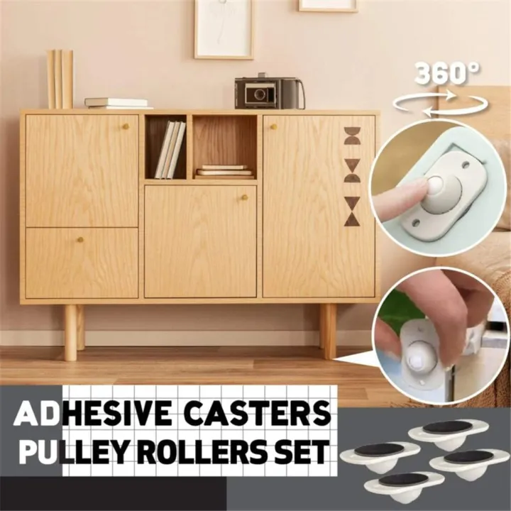 Pulley Wheel Pack Of 4 Pcs Card Packing Smooth Rotation Easy Use Compact Design Reliable Utility - Image 4