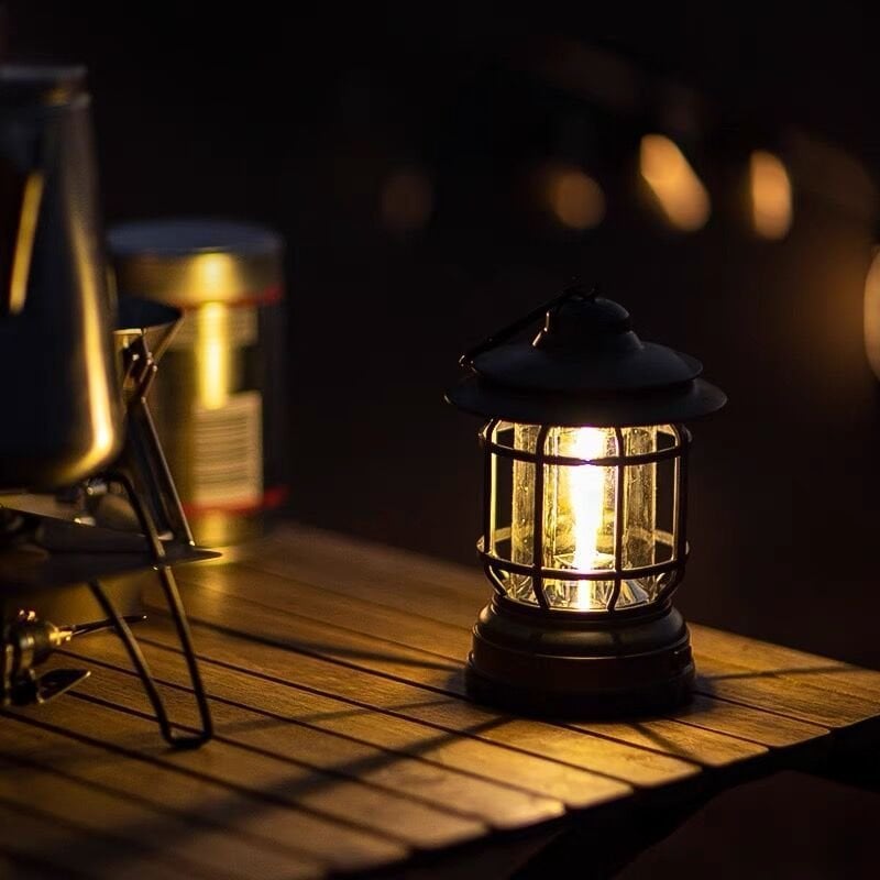 Handle LED Camping Lantern Rechargeable Tent lamp solar powered camping lamp for outdoor(random color) - Image 5