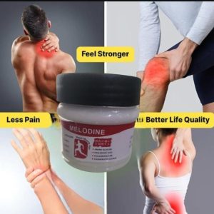 MELODINE Japanese Soothing Massage Gel Muscle & Joint Pain Relief Cream For Shoulder, Neck, Back & Knee Fast-Absorbing Herbal Formula (100g)