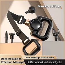 Rechargeable Massager Facial with Belt Model HB-016 04 Massage head attachement for muscle pain relief (random color) - Image 4