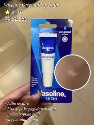 Vaseline Lip Balm Â– 10g Moisturizing Care for Soft, Smooth Lips