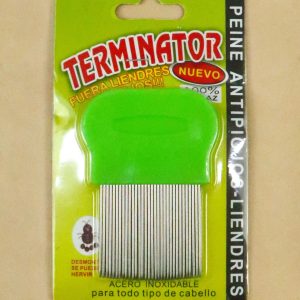 Multicolor Anti-Lice Hair Comb with Stainless Steel Micro-Grooved Teeth  Safe and Effective Lice and Nit Removal Comb | Reusable and Suitable for All Hair Types | Compact Size 9cm x 4cm (Random Color)