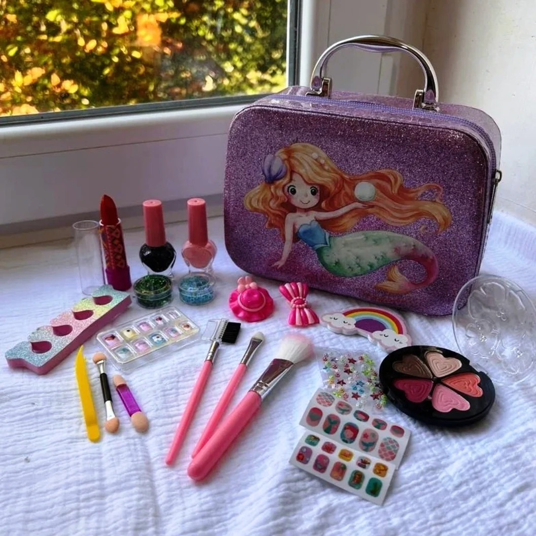 2 in 1 Beauty Makeup Bag for Kids - Image 5