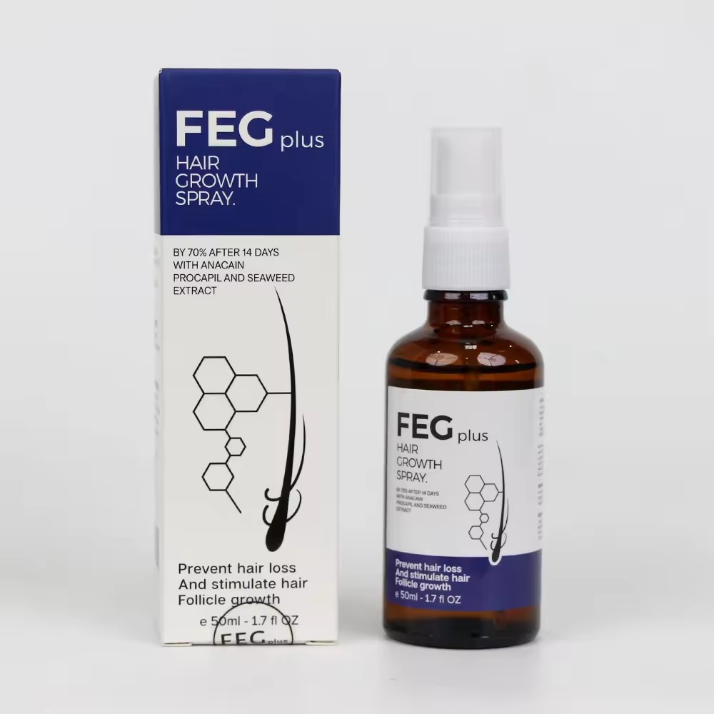 FEG Plus Hair Growth Spray  Stimulate Follicles, Reduce Hair Fall, and Encourage Thicker, Healthier Growth 60ML - Image 5